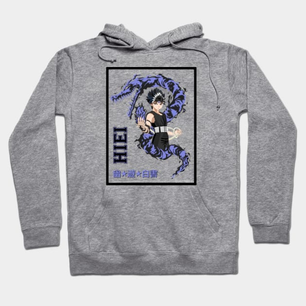 Hiei - Black Dragon - Yu Yu Hakusho - Hoodie | TeePublic